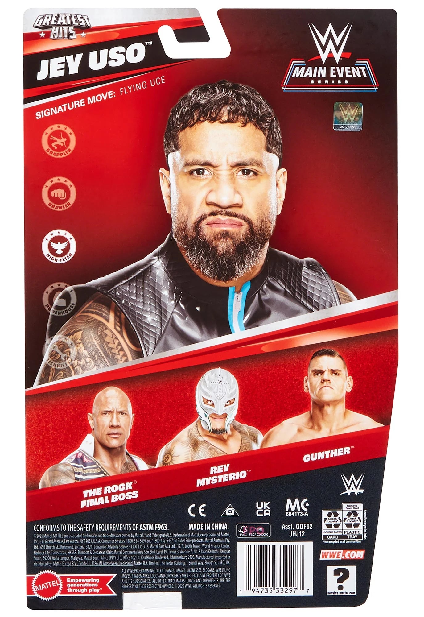 WWE Jey Uso Main Event Greatest Hits