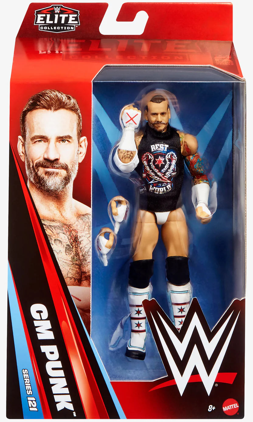 WWE CM Punk Elite Action Figure Series 121