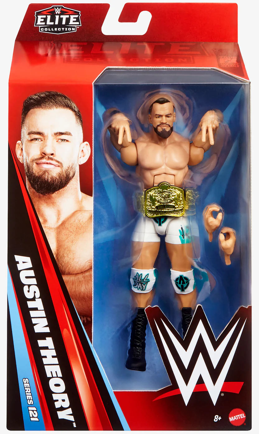 WWE Austin Theory Elite Action Figure Series 121