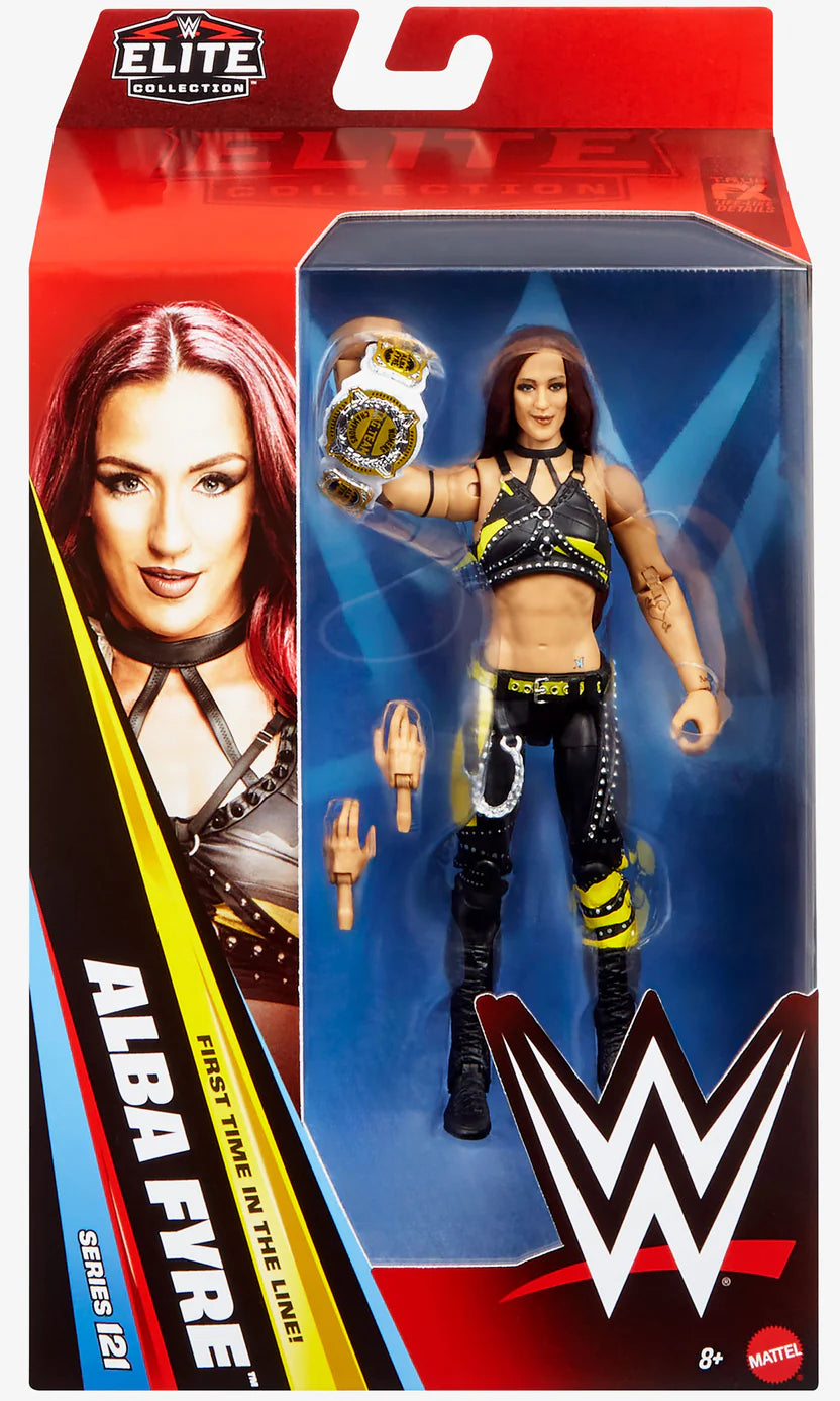 WWE Alba Fyre Elite Action Figure Series 121