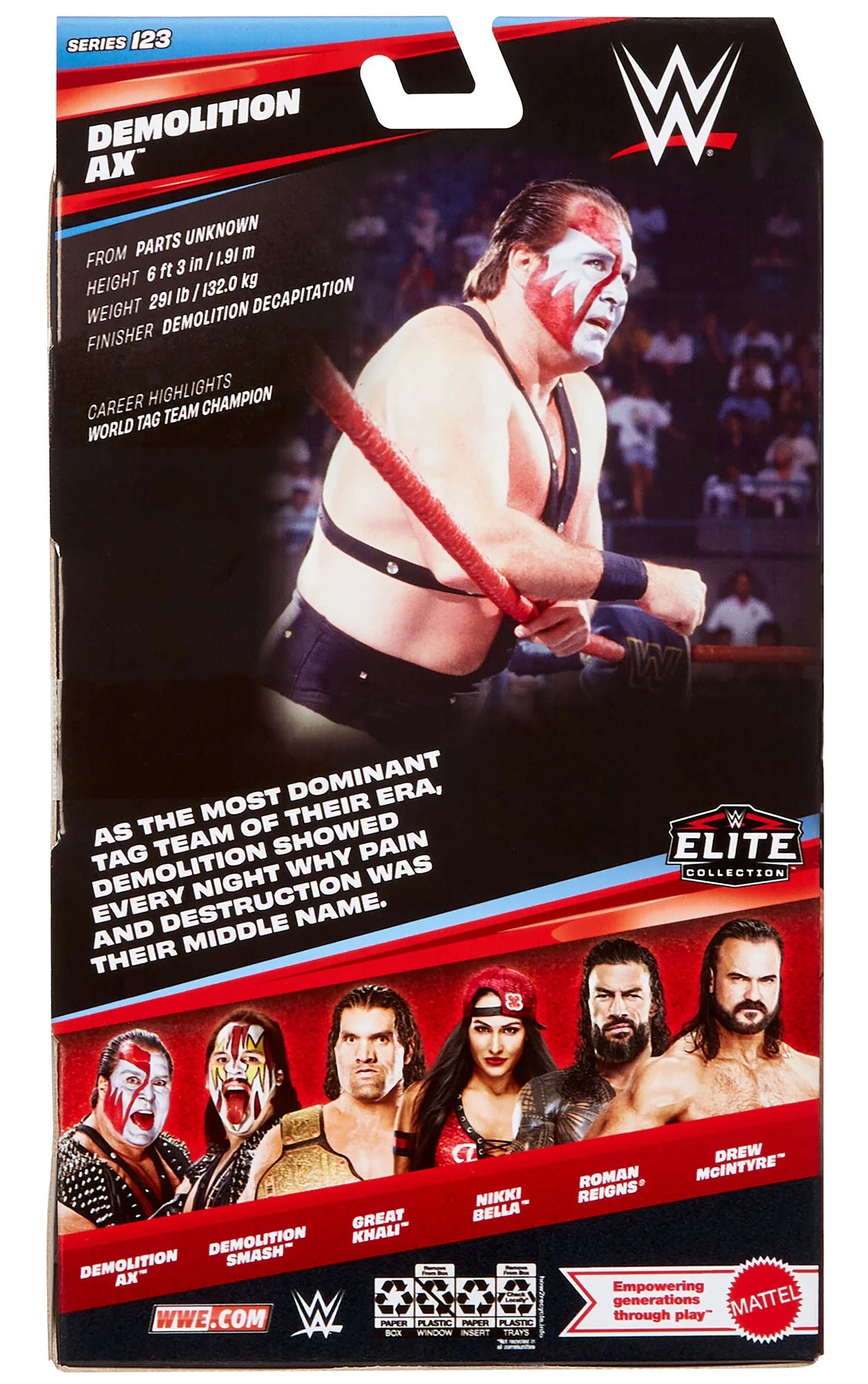 WWE Demolition AX Elite Action Figure Series 123