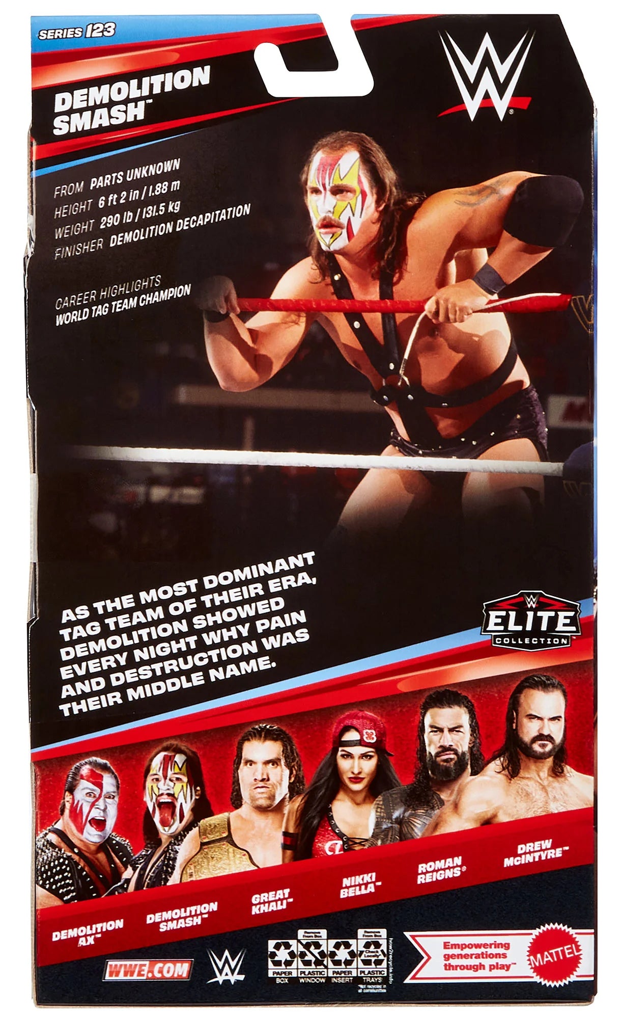 WWE Demolition Smash Elite Action Figure Series 123