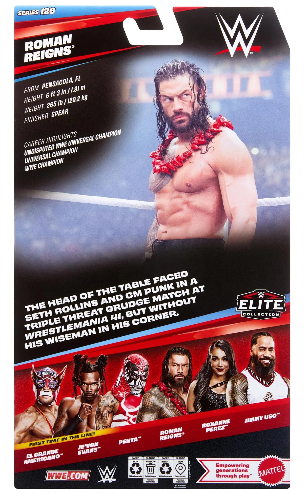 WWE Roman Reigns Elite Collection Series126
