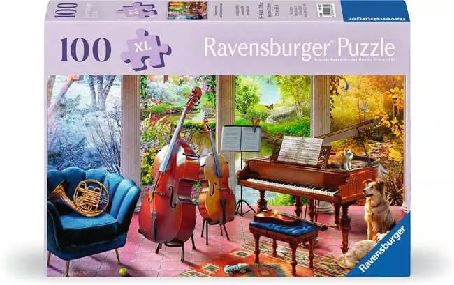 Four Seasons in Music 100 Piece Jigsaw Puzzle