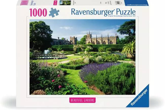 Queens GardenSud.Castle 1000 Piece Jigsaw Puzzle