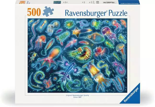 Jellyfish 500 Piece Jigsaw Puzzle