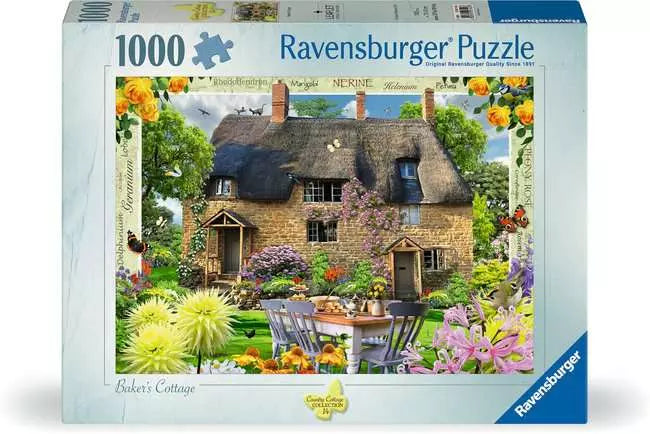 Bakers Cottage (No14) 1000 Piece Jigsaw Puzzle