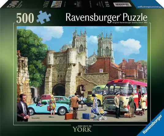 Day out in York 500 Piece Jigsaw Puzzle