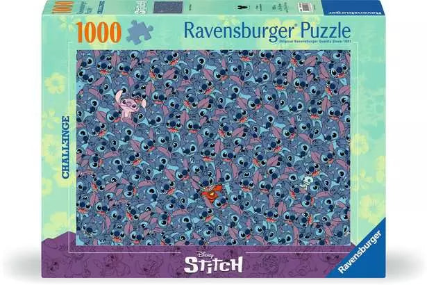 Disney Stitch Challenge 1000 Piece Jigsaw Puzzle