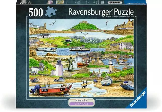 Escape to Cornwall 500 Piece Jigsaw Puzzle