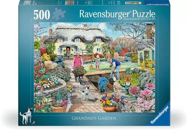 Grandads Garden 500 Piece Jigsaw Puzzle