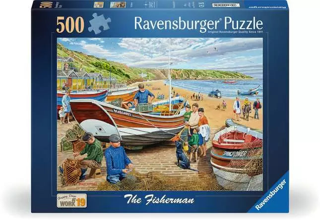 The Fisherman No 19 500 Piece Jigsaw Puzzle