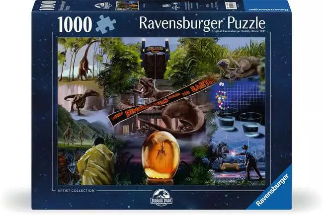 Jurassic Park 1000 Piece Jigsaw Puzzle