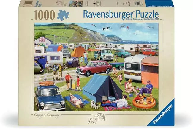 Camping & Caravanning 1000 Piece Jigsaw Puzzle