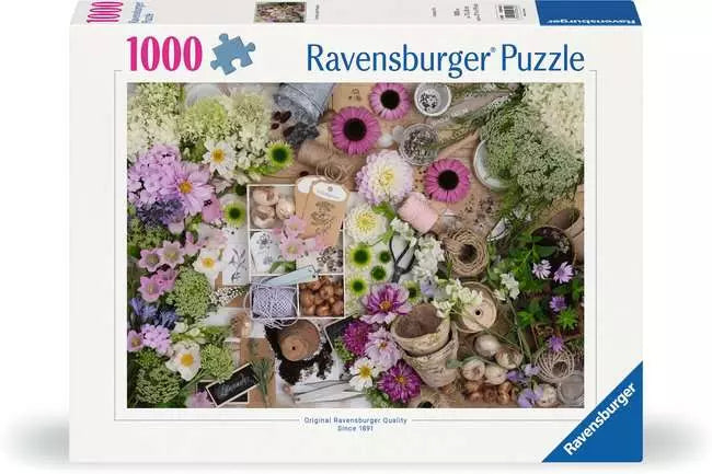 For the Love of Flowers 1000 Piece Jigsaw Puzzle