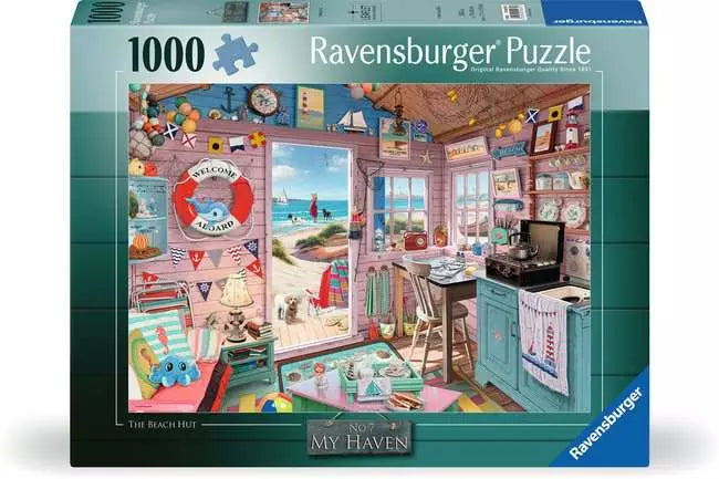The Beach Hut 1000 Piece Puzzle