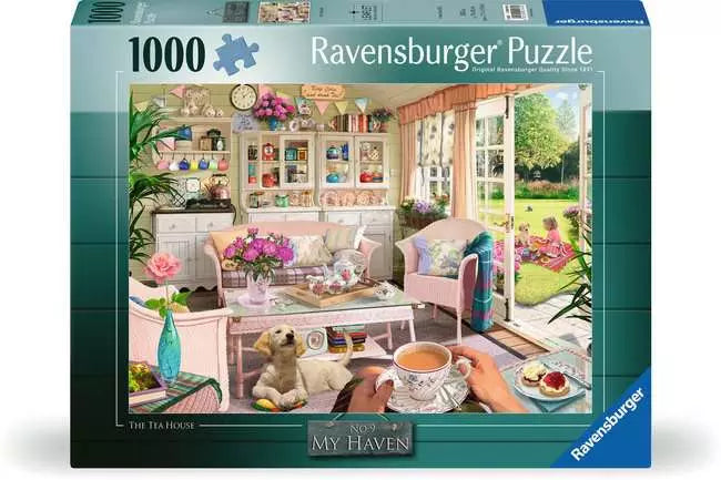 The Tea Shed 1000 Piece Jigsaw Puzzle