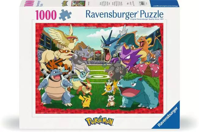 Pokemon Showdown 1000 Piece Jigsaw Puzzle