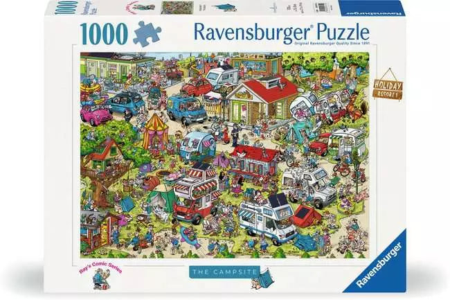 Rays Comic Series The Campsite 1000 Piece Jigsaw