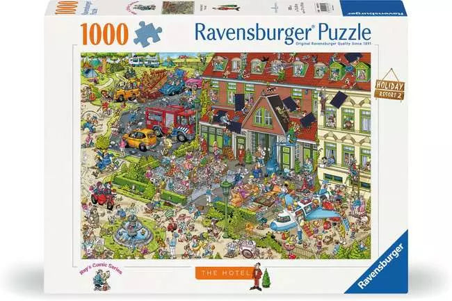 Rays comic Series The Hotel 1000 Piece Jigsaw