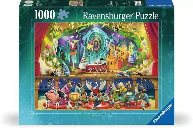 Riverside Town 1000 Piece Jigsaw Puzzle