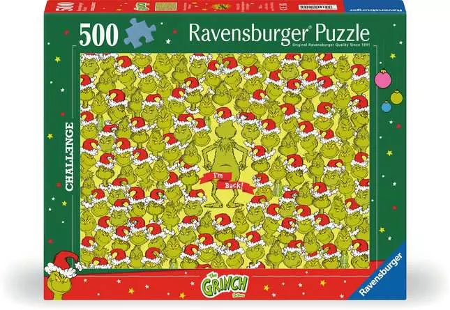 AT Grinch 500 Piece Jigsaw Puzzle