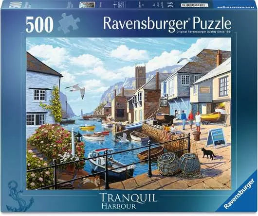 Tranquil Harbour 500 Piece Jigsaw Puzzle