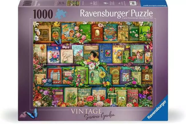 Vintage Summer Garden 1000 Piece Jigsaw Puzzle