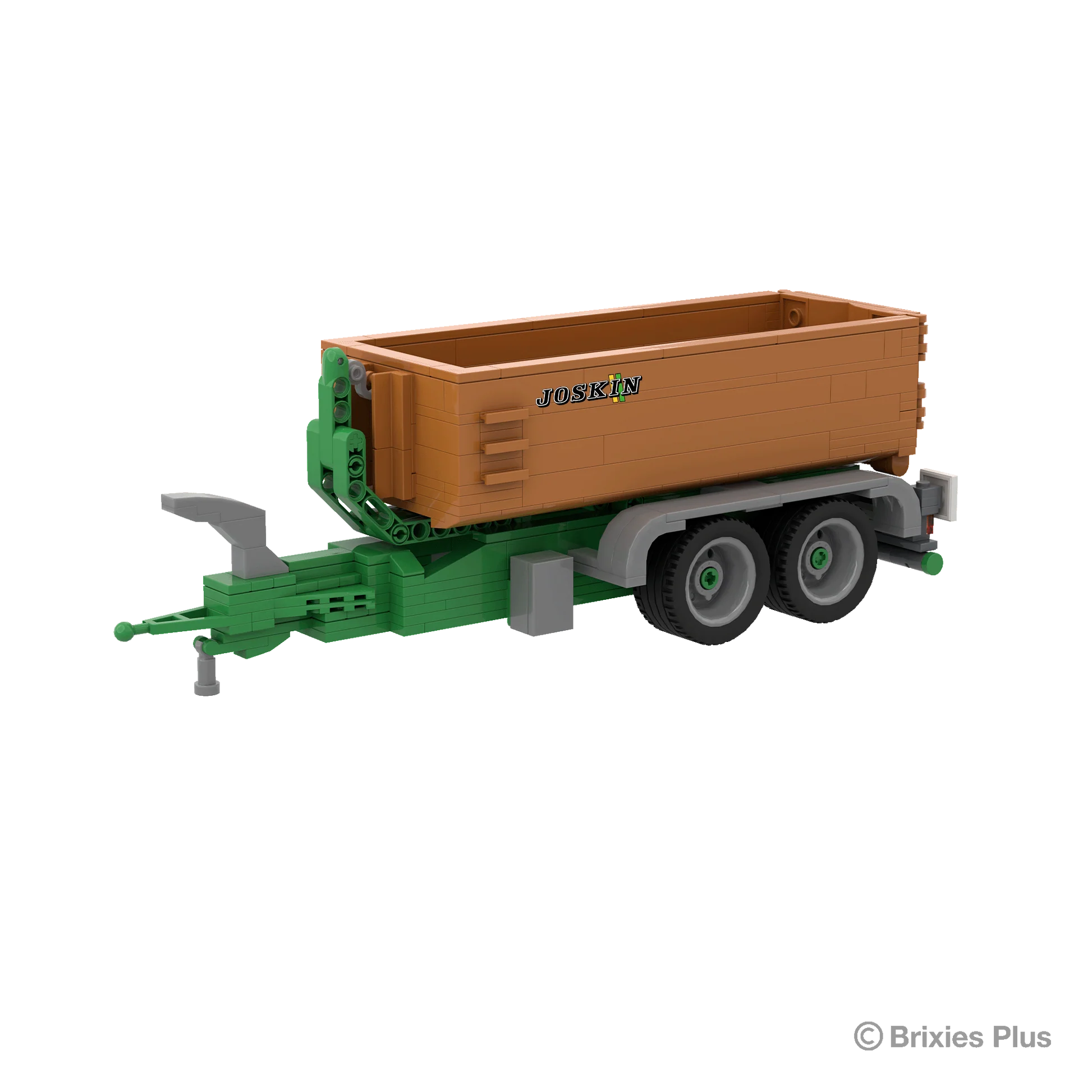 BRIXIES Plus Joskin Cargo Lift dump truck 400 Piece Construction Set