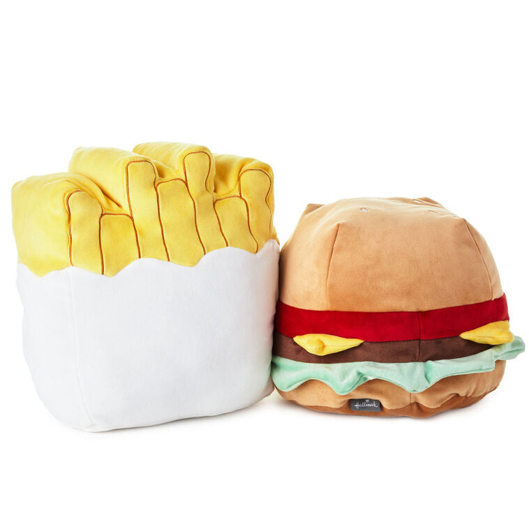 Hallmark Better Together Burger & Fries Plush Toy
