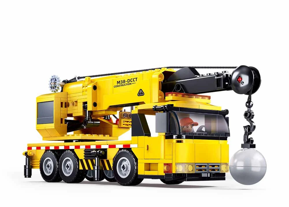 Sluban Town Series - C2 wheeled crane