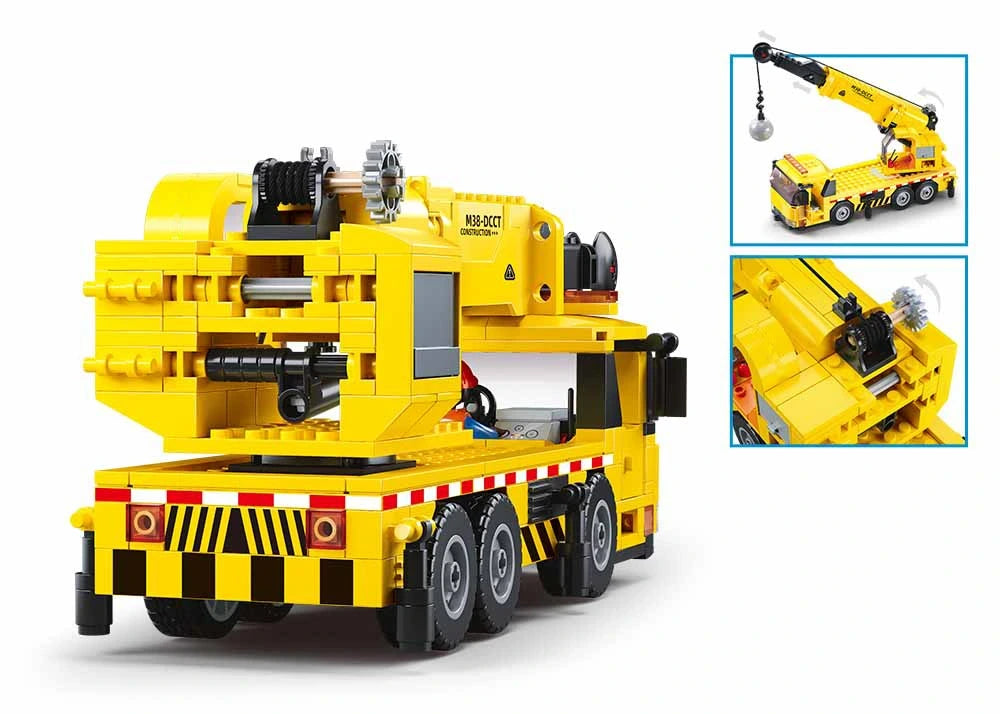 Sluban Town Series - C2 wheeled crane