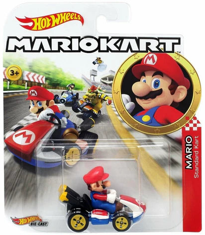 Hot Wheels Mario Cart Vehicles Assorted