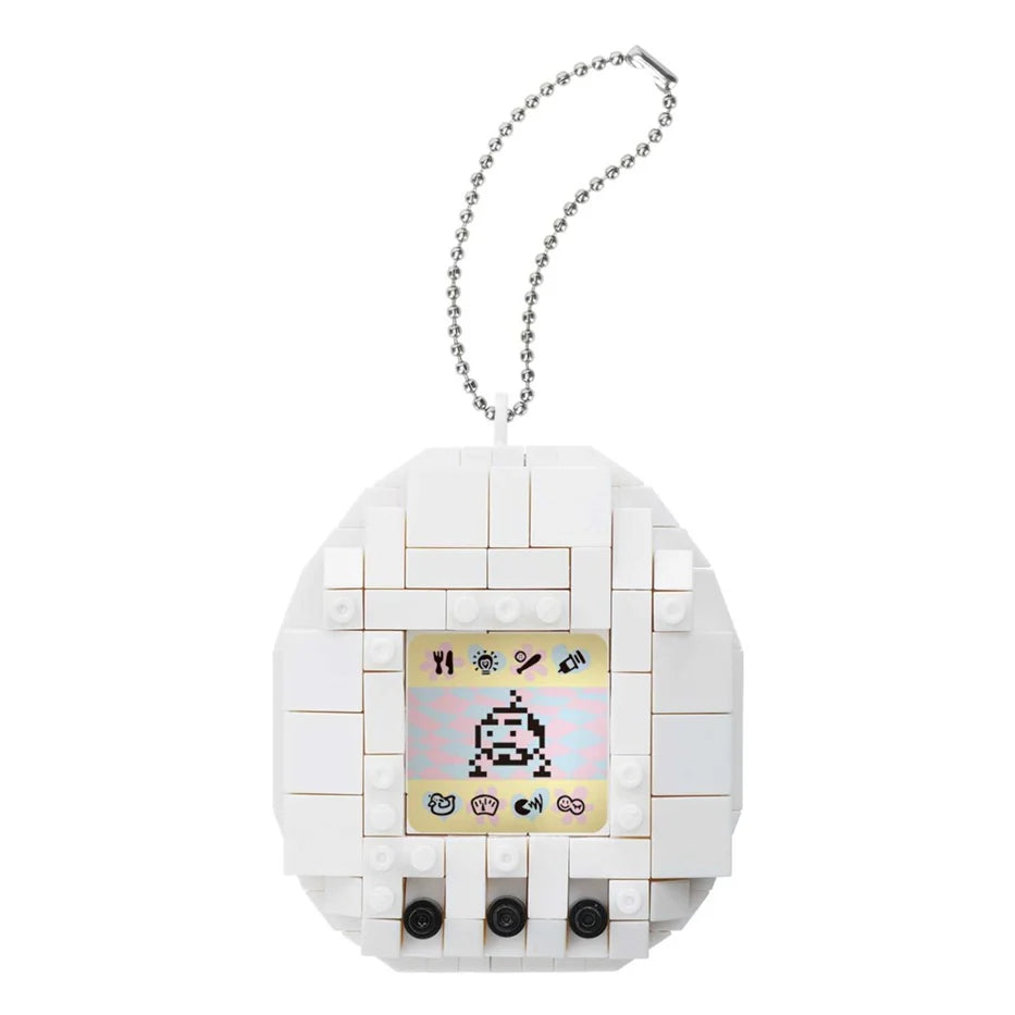 Nano Blocks 1st Generation Tamagotchi - White