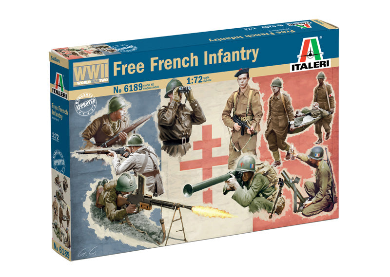 Italeri WW2 French Infantry 1:72 Scale