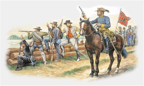 Italeri Confederate Troops (1863) 1:72 Scale