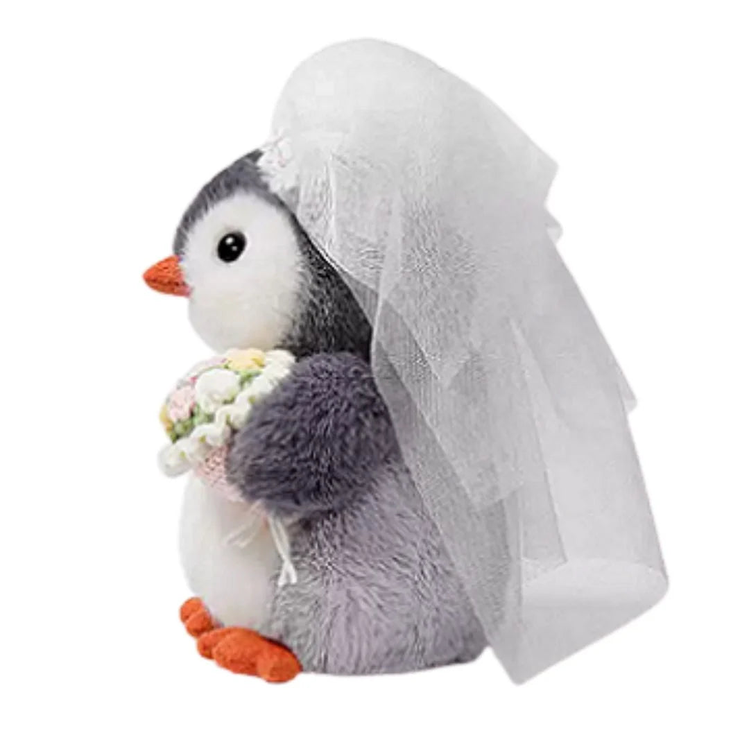 Glacier Penguin Bride 18cm Soft Toy