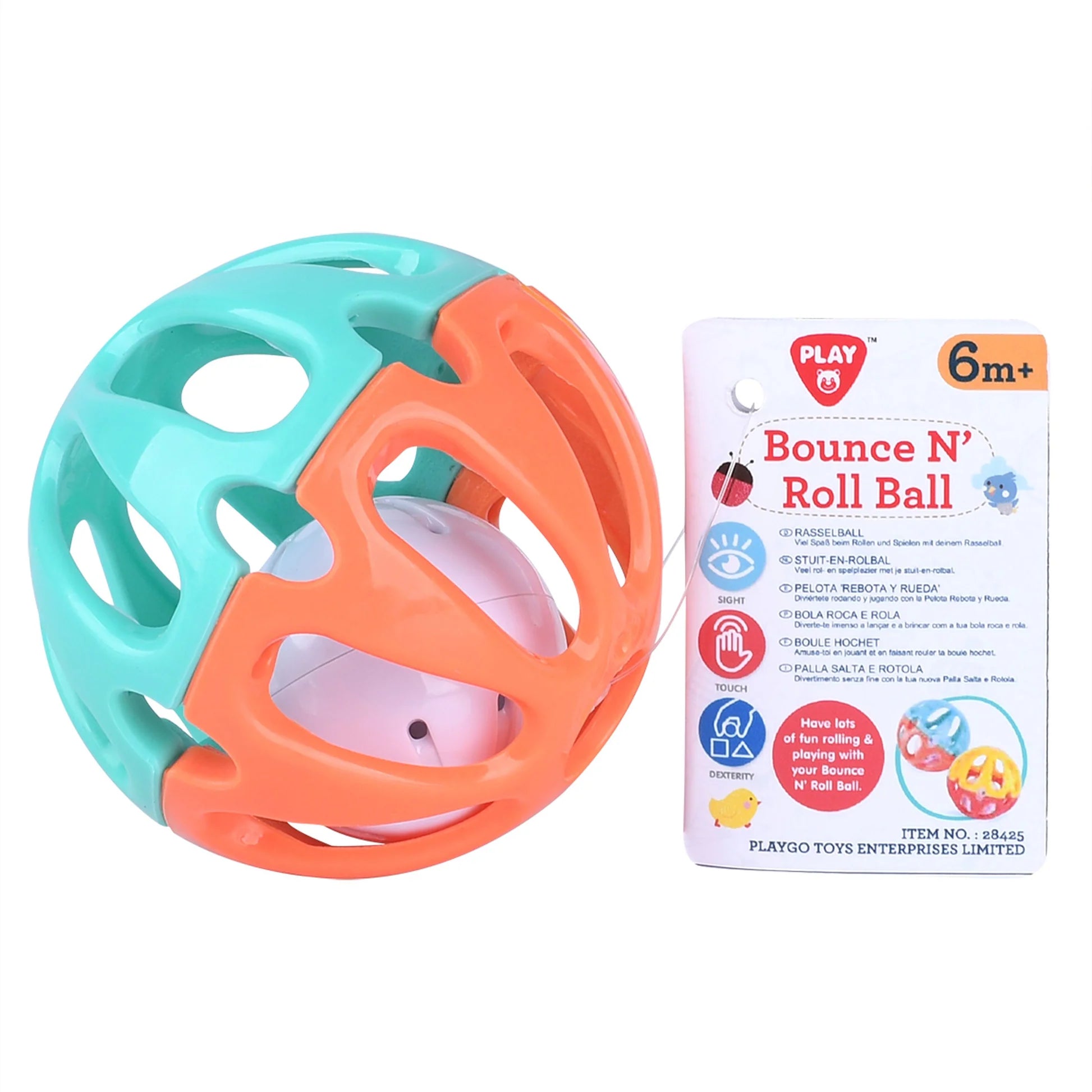Bounce & roll Ball