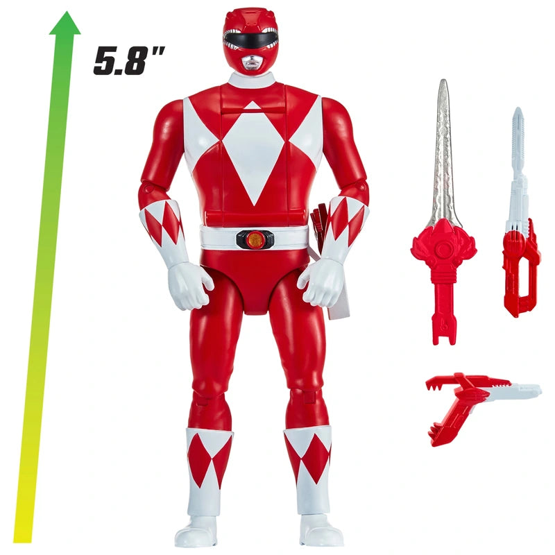 Mighty Morphin Power Rangers Re-Ignition Action Figure Red Ranger