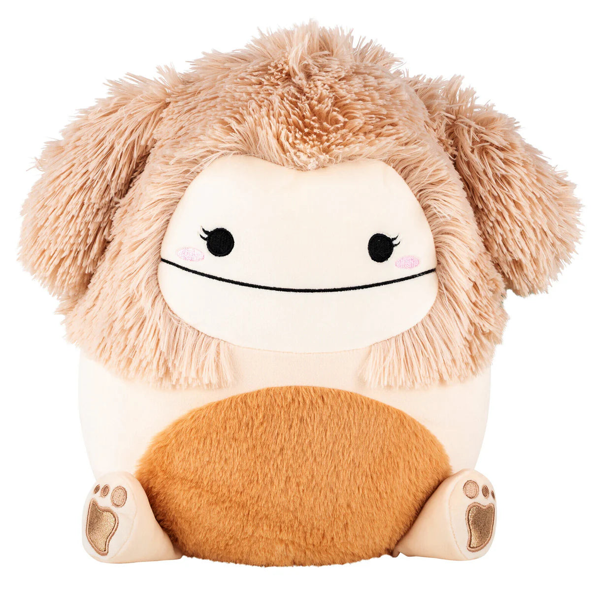 Squishmallows 30cm Diva the Cream Bigfoot Plush