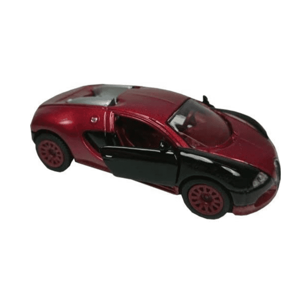 SIKU Bugatti Veyron EB 16.4 Veyron - Black & Red 1:64 Scale Die Cast