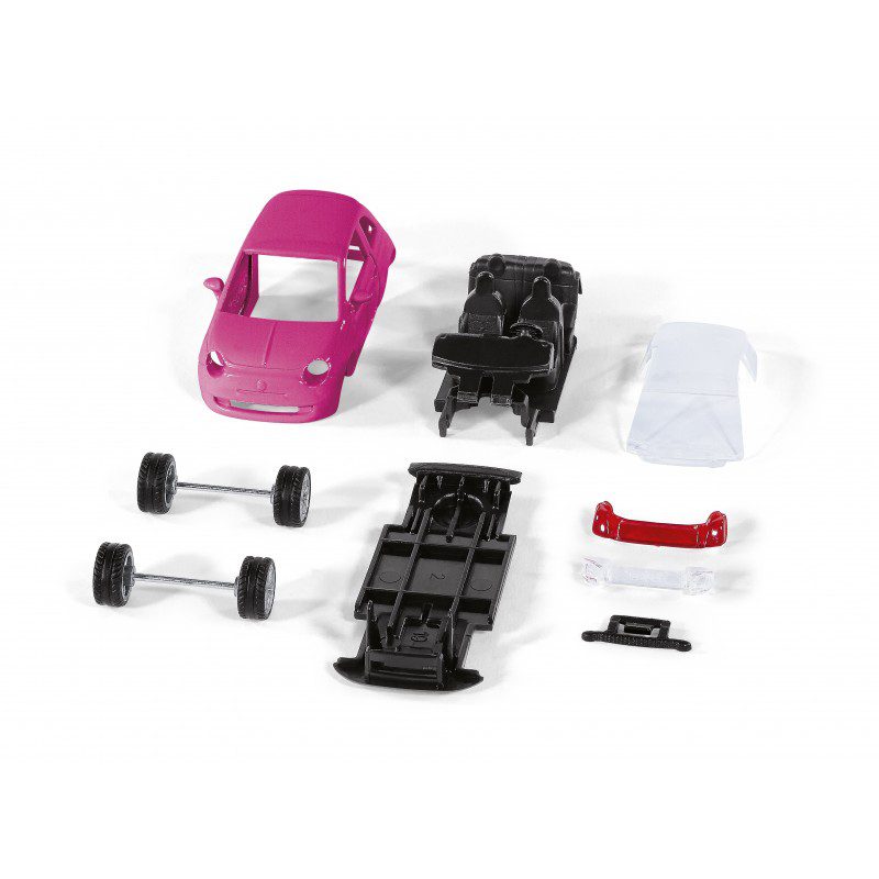 SIKU Fiat 500 Princess Die Cast Construction Car
