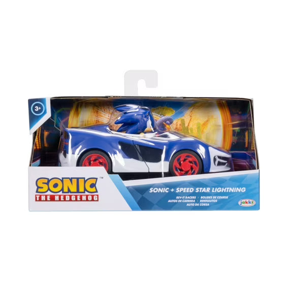 Sonic The Hedgehog Sonic Speed Star Lightning Rev It Racer