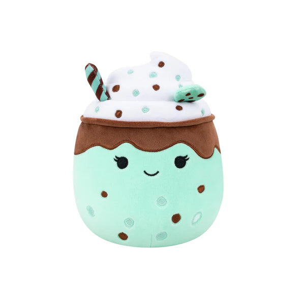 Squishmallows 20cm Monique The Mint Chocolate Milkshake Plush