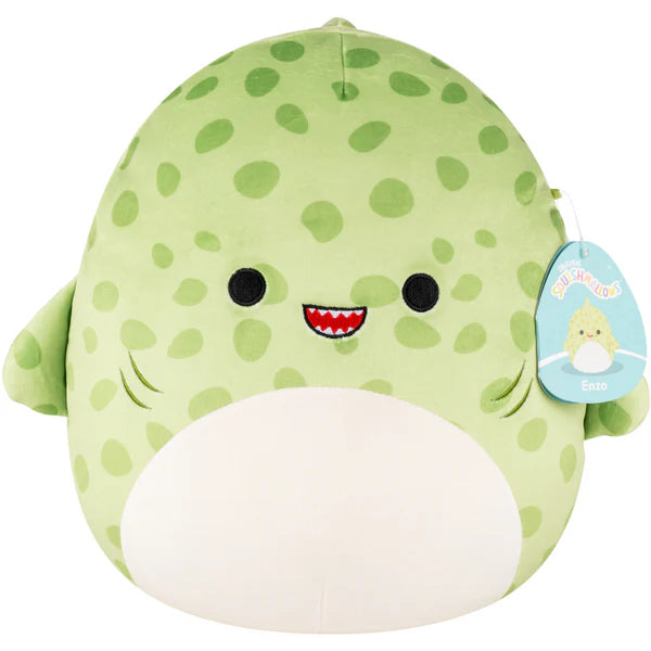 Squishmallows 30cm Enzo the Leopard Shark Plush