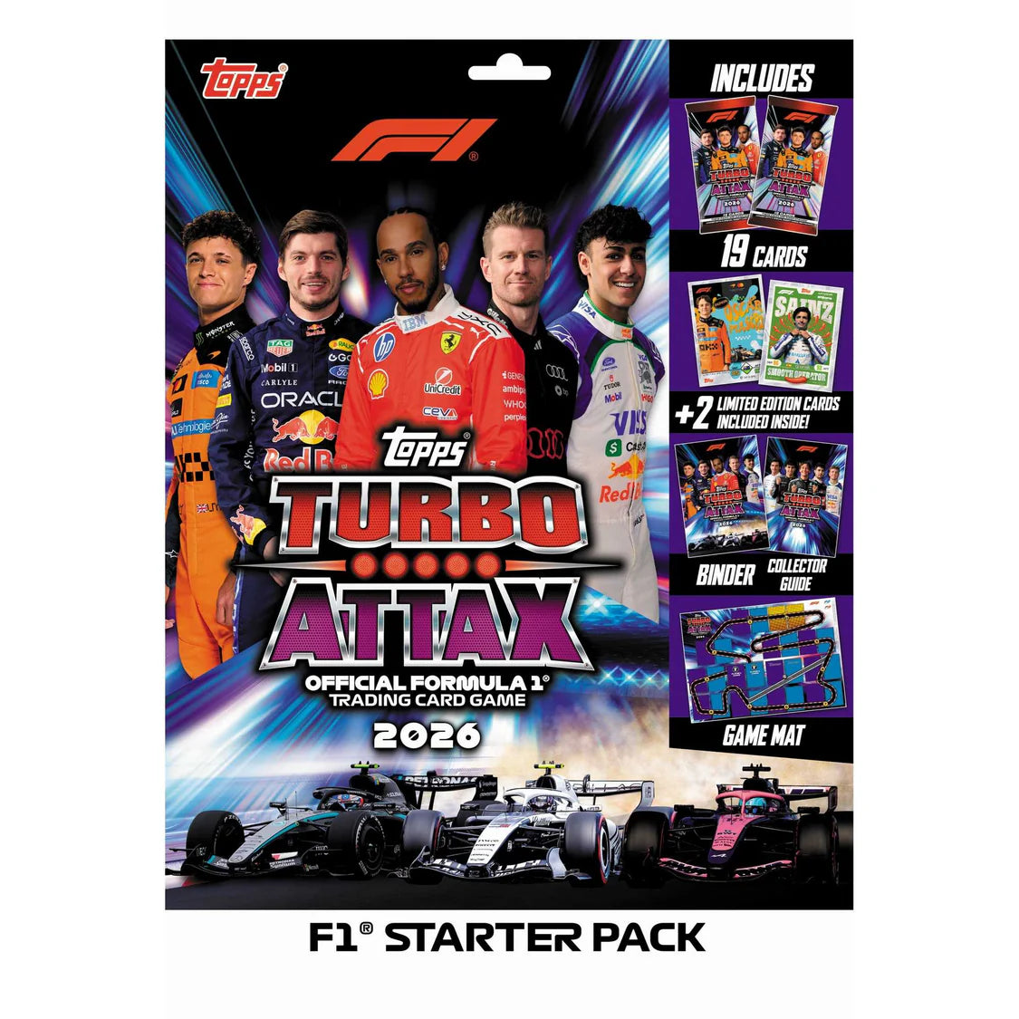 Topps Turbo Attax Formula 1 2026 Starter Pack