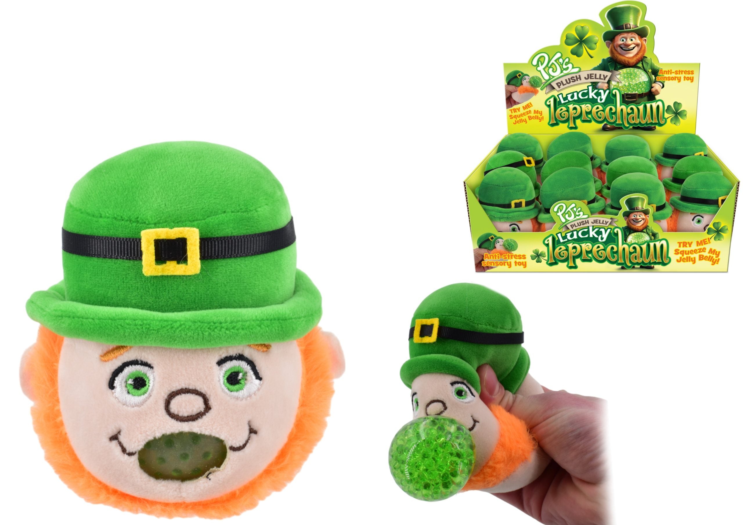 PJ's Plush Jelly Lucky Leprechaun
