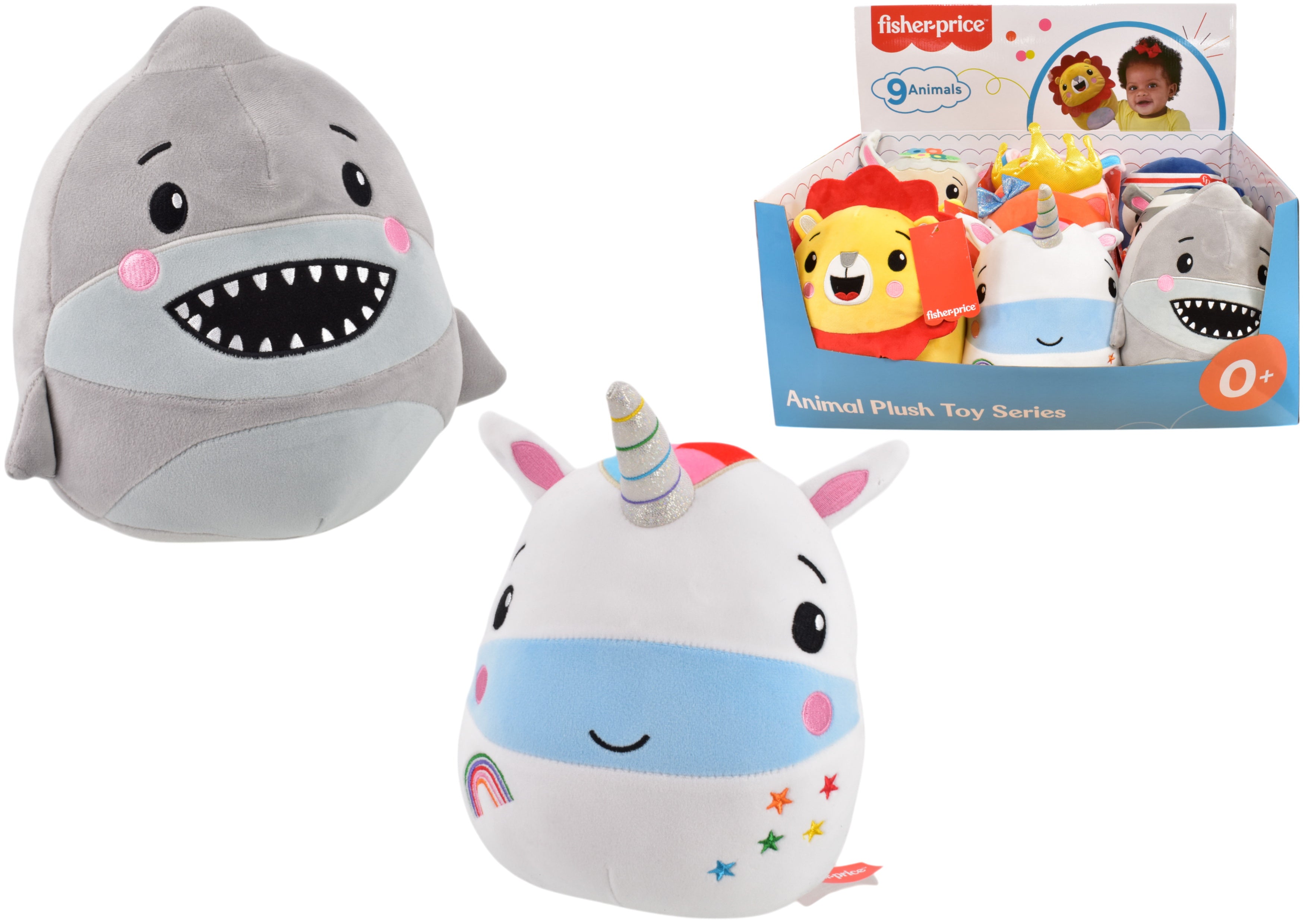 Fisher Price 8" Animal Plush
