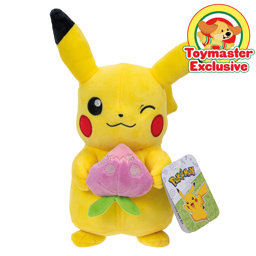 Pokemon 8" Pikachu With Pecha Berry