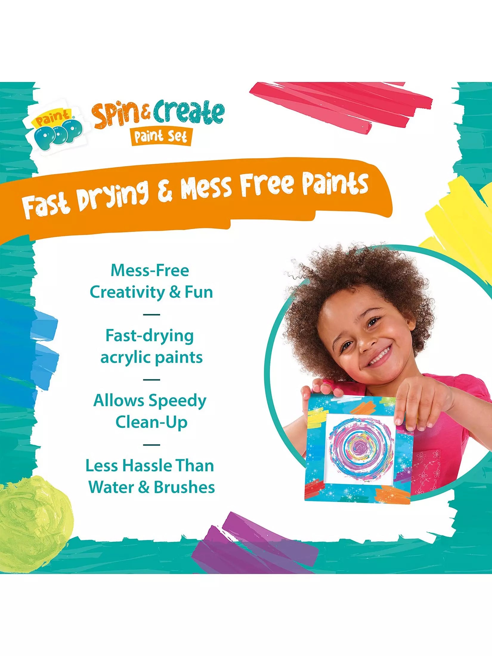 Paint Pop Spin & Create Paint Set